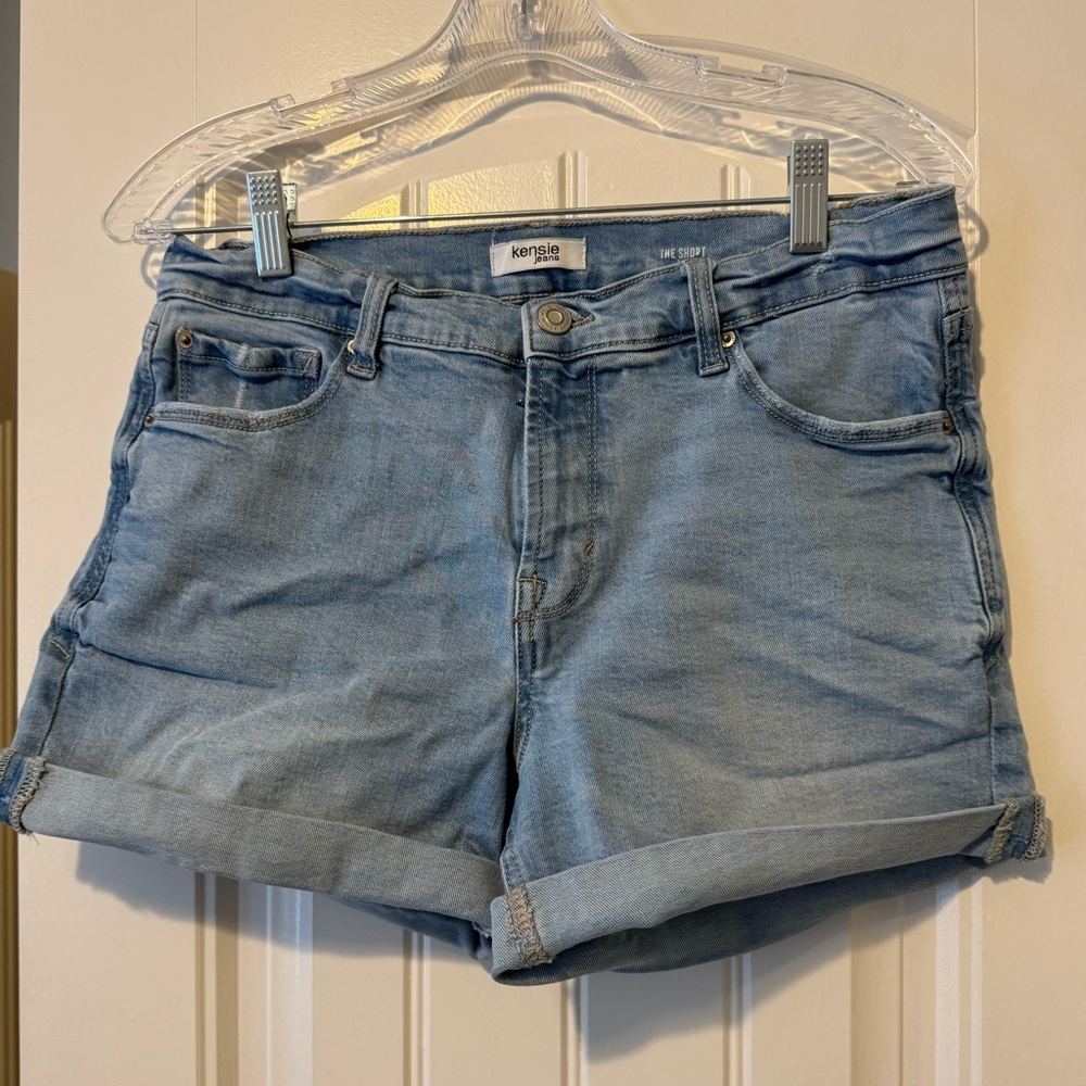 Kensie shorts frayed rolled cuff- 6/28